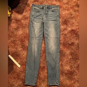American Eagle high rise skinny jeans